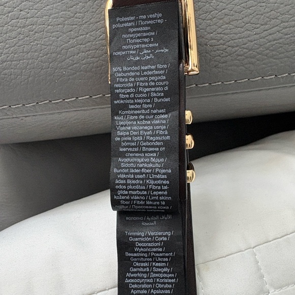 Vero Moda Dark Brown Belt 34” - Picture 9 of 9